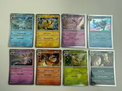 Prismatic Evolutions Costco Cosmos Holo Promo Cards Full Set Of 8 Eeveelutions - Image 1