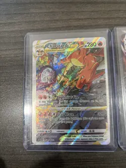 Charizard Vstar Vmax And V SWSH260 UPC Promo Cards MisprintU - Image 2