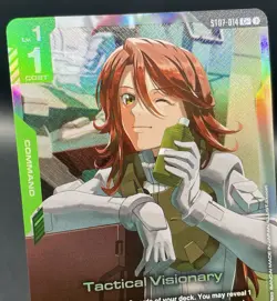 Tactical Visionary ST07-014 C+ Celestial Drive Textured Foil Gundam Card Game NM - Image 3