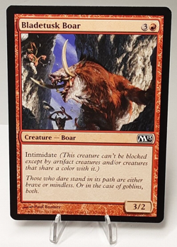 MTG - M13 - Bladetusk Boar - #121 - lightly Played - Image 1