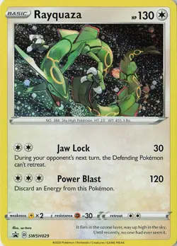 Rayquaza - Promo SWSH: Sword & Shield Promo Cards SWSH029 LP Holo - Image 1