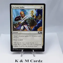 MTG - M21 - Defiant Strike - #002 - Near Mint - Image 1