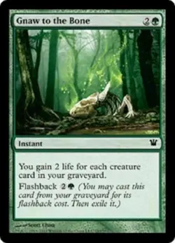 4 Gnaw to the Bone - LP - Innistrad - mtg - x4 4x - Image 1