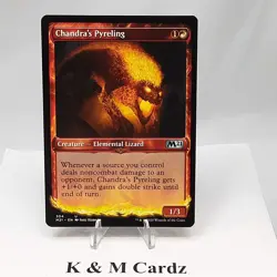 MTG - M21 - Chandra's Pyreling - Showcase - #304 - Near Mint - Image 1