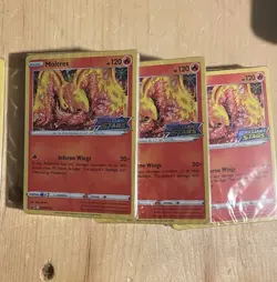 Pokemon SEALED Moltres SWSH185 Brilliant Stars Prerelease Kit - Image 1