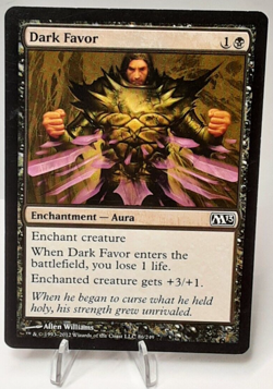 MTG - M13 - Dark Favor - #086 - Lightly Played - Image 1