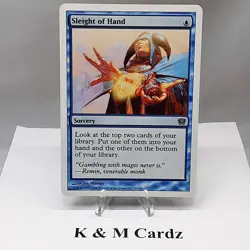 MTG - 9th Edition - Sleight of Hand - #099 - Lightly Played - Image 1