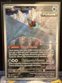 Pokemon TCG Iron Bundle POKEMON CENTER Promo Holo Sv: Scarlet & Violet 066 NM - Image 1