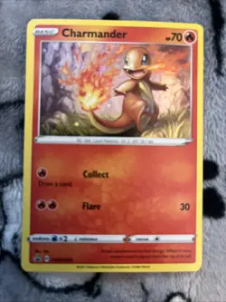 RARE SWIRL🔥 Charmander🔥Promo SWSH092 HOLO Rare Pokemon Battle Styles - MINT - Image 1