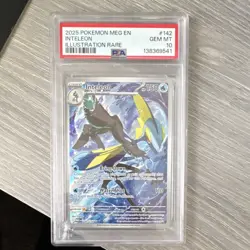 Pokemon Inteleon 142/132 Me01 Mega Evolution Illustration Rare Holo PSA 10 Engl… - Image 1