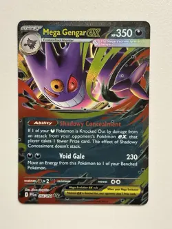 Pokemon Mega Gengar EX Starter Set 056/094 MBG, Near Mint Condition - Image 1