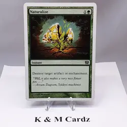 MTG - 9th Edition - Naturalize - #258 - Lightly Played - Image 1