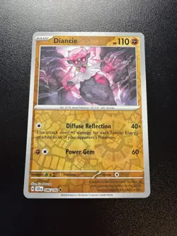 Pokemon - Diancie 086/142 - Reverse holo - Stellar Crown - NM - Image 1