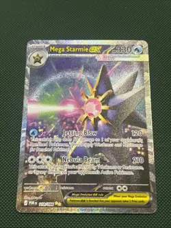 Mega Starmie EX 118/088 SIR Pokemon TCG Perfect Order - Special Illustrator Rare - Image 2