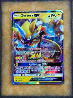 Pokemon Zeraora GX 86/214 Lost Thunder Ultra Rare Holo NM - Image 1