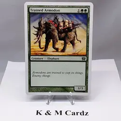 MTG - 9th Edition - Trained Armodon - #274 - Near Mint - Image 1