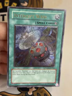 Intercept Wave TSHD-EN050 Ultimate Rare Unlimited YuGiOh! NM - Image 2