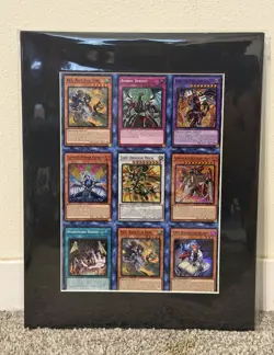 BPRO 1st Edition Super Rare Uncut Sheet 4 - Yugioh Konami 3x3 - Image 1