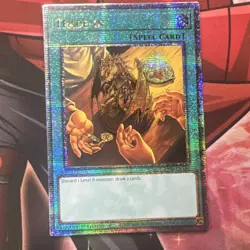 Trade-In RA02-EN188 QCSR Quarter Century Secret Rare 25th Stamp Yu-Gi-Oh NM - Image 2