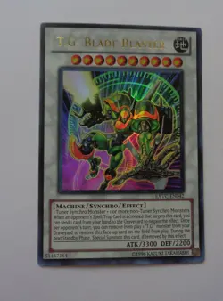 T.G. Blade Blaster EXVC-EN042 (Ultra Rare, Unlimited, Excellent / VLP) Yugioh - Image 1