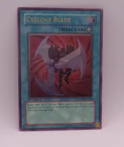 Cyclone Blade POTD-EN043 (Ultimate Rare, 1st Edition, Lightly Played / LP) - Image 1