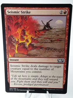 MTG - M15 - Seismic Strike - #280 - Lightly Played - Image 1