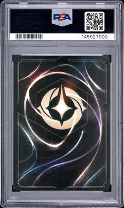 2024 DISNEY LORCANA EN 5-SHIMMERING SKIES ENCHANTED SCAR - VENGEFUL LION PSA 10 - Image 2