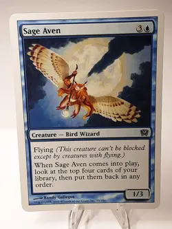 MTG - 9th Edition - Sage Aven - #95 - Lightly Played - Image 1