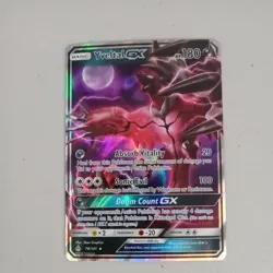 Pokemon Sun & Moon Forbidden Light Yveltal GX 79/131 NM - Image 1