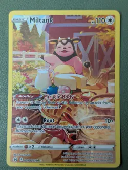 Miltank GG24/GG70 - Pokemon Crown Zenith Galarian Gallery Card - NM - Image 1