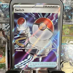 Pokemon Switch Me02: Phantasmal Flames 123/094 Ultra Rare Full Art Holo Trainer - Image 1