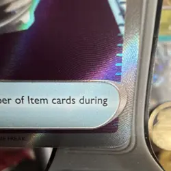 Pokemon Switch Me02: Phantasmal Flames 123/094 Ultra Rare Full Art Holo Trainer - Image 4