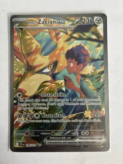 Pokemon Hop's Zacian ex Special Illustration Rare Holo Sv09 186/159 - Image 3