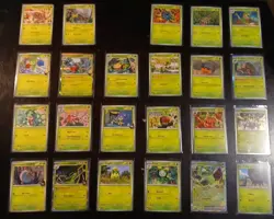 Pokemon Destined Rivals Near Complete Base Master Set: *Only 2 Cards Missing!!* - Image 1