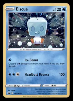 EISCUE SWSH128 HOLO PROMO SWORD & SHIELD PROMO POKEMON TCG NM - Image 1