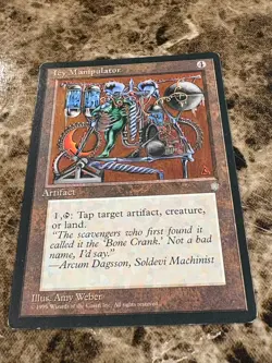 ICY MANIPULATOR Magic the Gathering MTG Ice Age HP - B - Image 1