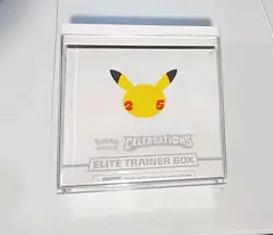 Pokemon TCG: 25th Anniversary Celebrations Elite Trainer Box Brand New 820650809439 - Image 1