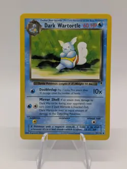 Pokemon TCG Legendary Collection Dark Wartortle Regular Card - Image 1