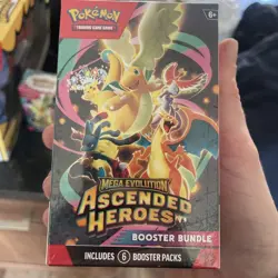 Pokemon TCG: Mega Evolution-Ascended Heroes Booster Bundle (6 Packs) - Image 1