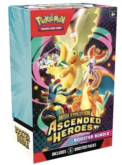Pokemon TCG: Mega Evolution Ascended Heroes - Booster Bundle New and Sealed - Image 1
