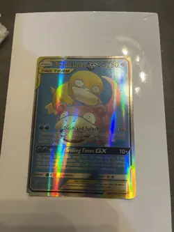 Pokemon Slowpoke & Psyduck GX Full Art Ultra Rare 217/236 Unified Minds Holo - Image 1