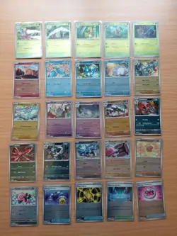 Pokemon TCG Mega Evolutions Reverse Holo Bundle Job Lot X 25 Cards - Image 1