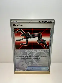 Grabber 162/165 Uncommon 151 Pokemon Reverse Holo Near Mint - Image 1