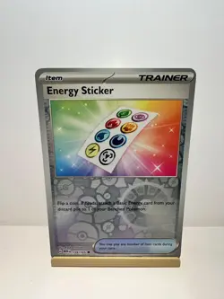 Energy Sticker 159/165 Uncommon 151 Pokemon Reverse Holo Near Mint - Image 1