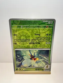 Beedrill 015/165 Rare 151 Pokemon Reverse Holo Near Mint - Image 2