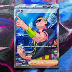 Pokemon TCG ‘Judge 222/182’ SV10 Destined Rivals - Image 1