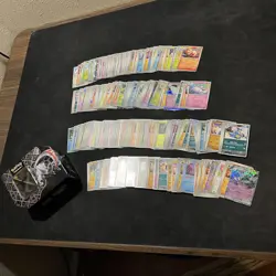 Pokemon TCG Card Lot Scarlet & Violet 151 Paldean Fates Holo + Tin EX Rares - Image 1