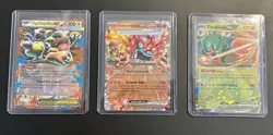 3 Card Pokemon EX Holo Lot - Image 1