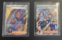 2 Card Lot Pokemon Prismatic Evolutions Holo Trainer - Image 1