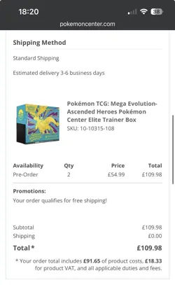 2x Pokemon TCG: Mega Evolution - Ascended Heroes POKEMON CENTER ETB - Image 5
